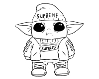 Supreme Baby Yoda