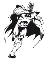 Batman - Dibujo de Sombras
