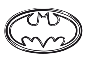 Logo silueta Batman