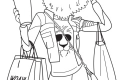 Colorear Canta 2 - Porscha