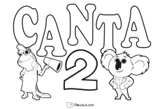 Colorear Canta 2 - Poster