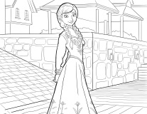 Anna en el pueblo