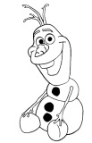 Olaf sonriendo