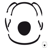 Mascara de Pocoyo para Colorear