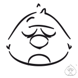 Mascara de Pocoyo para Colorear