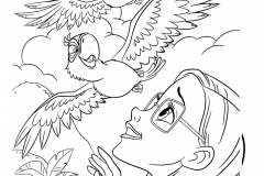 rio-linda-guacamayos-dibujalia