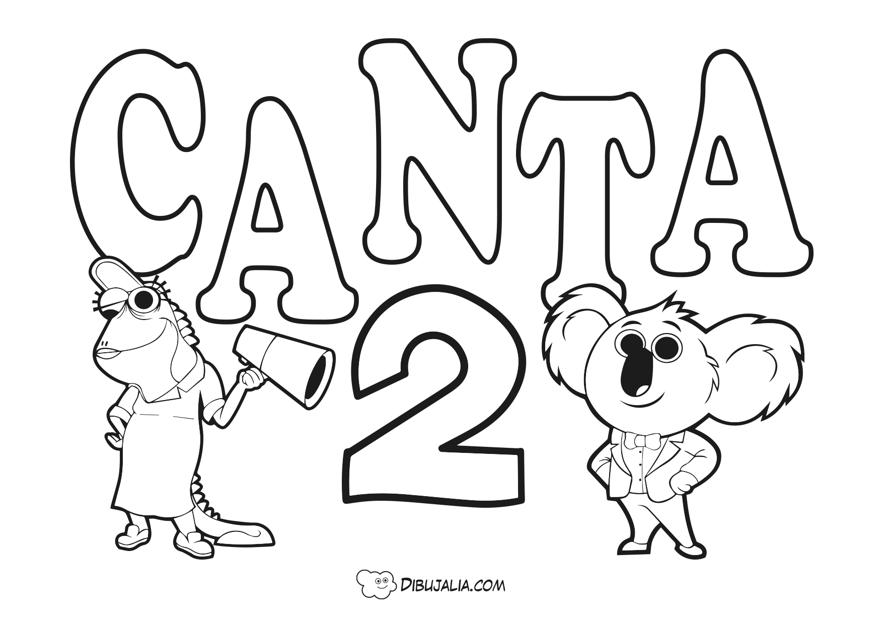 canta-2-portada - Dibujalia
