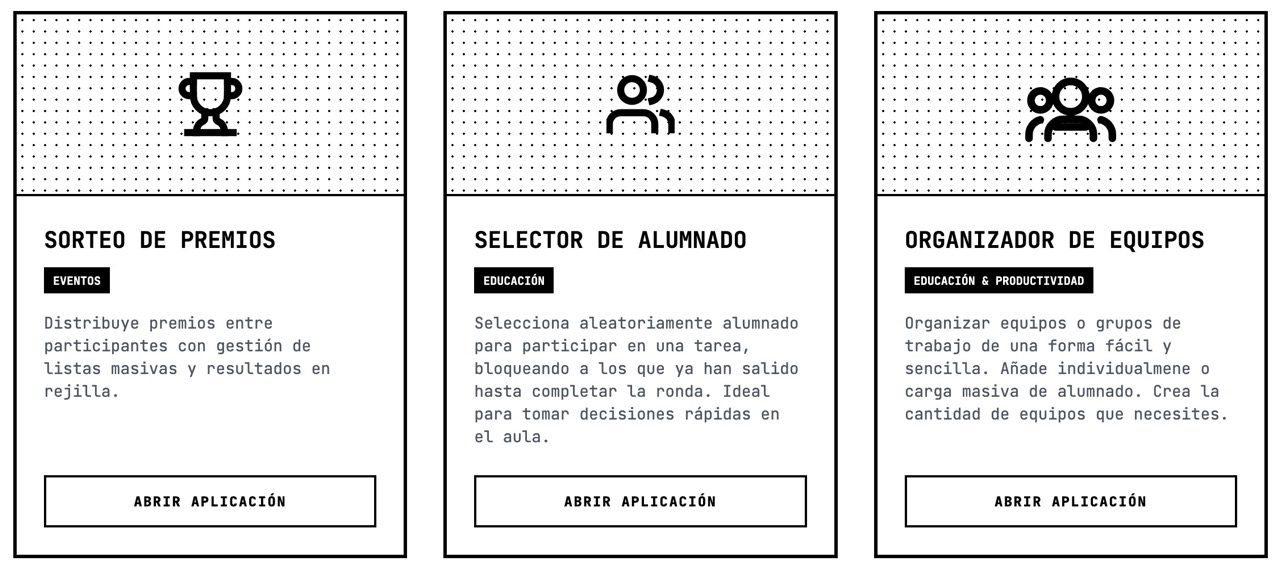 Dibujalia Tools. Suite de Aplicaciones para docentes.